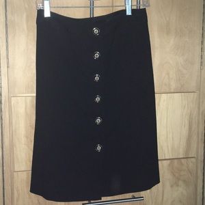 Black Ann Taylor wool skirt